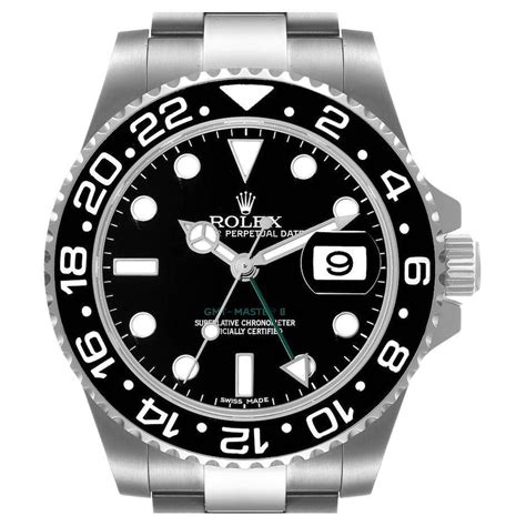 rolex gmt master 2 vert et noir